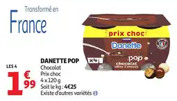 Auchan Danette Pop aanbieding