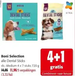 Colruyt Boni selection alle dental sticks aanbieding