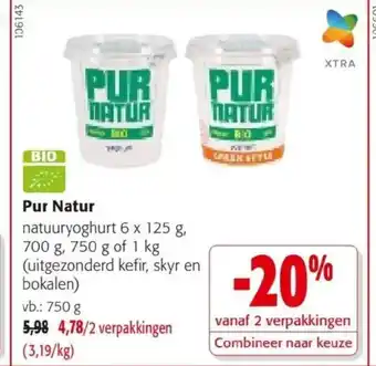 Colruyt Pur Natur aanbieding