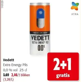 Colruyt Vedett extra energy pils aanbieding