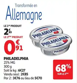 Auchan Philadelphia aanbieding