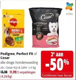 Colruyt Pedigree, Perfect Fit of Cesar aanbieding