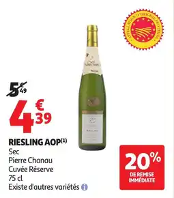 Auchan Riesling aop aanbieding