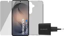 Coolblue Samsung Galaxy S26 256GB Zwart 5G + Compleet Accessoirepakket aanbieding
