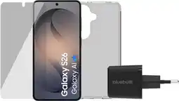 Coolblue Samsung Galaxy S26 512GB Zwart 5G + Compleet Accessoirepakket aanbieding