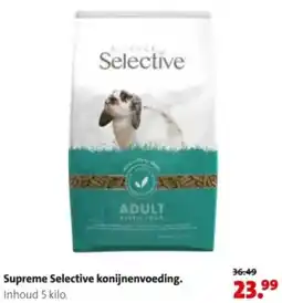 Intratuin Supreme Selective konijnenvoeding aanbieding