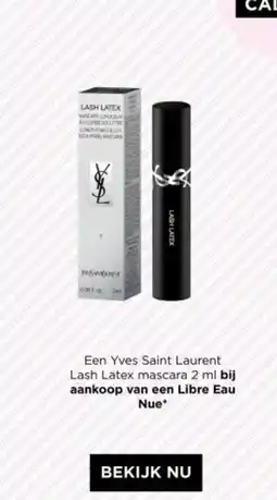 ICI PARIS XL Yves Saint Laurent Lash Latex mascara aanbieding