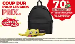Auchan Sac Eastpak Padded Uni Noir aanbieding
