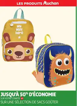 Auchan Une Sélection De Sacs Goûter aanbieding