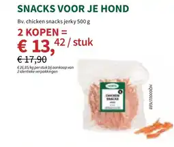 Horta Chicken snacks jerky aanbieding