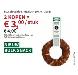 Horta Select hide ring duck aanbieding