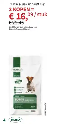Horta Horta pure aanbieding