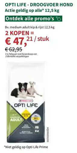 Horta Opti life droogvoer hond aanbieding