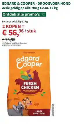 Horta Edgard & cooper droogvoer hond aanbieding