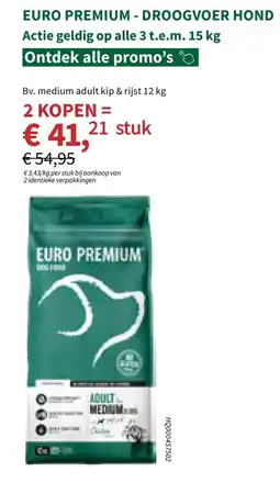 Horta Euro premium droogvoer hond aanbieding