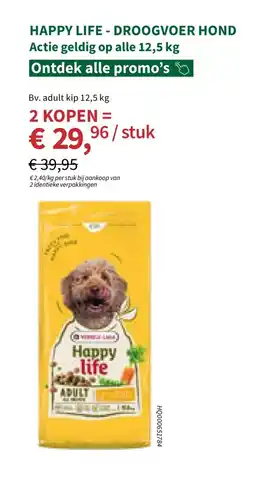 Horta Happy life droogvoer hond aanbieding