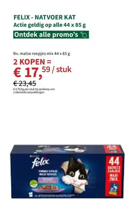 Horta Felix natvoer kat aanbieding