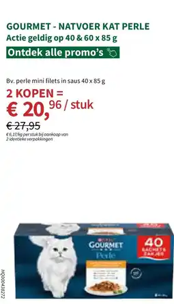 Horta Gourmet natvoer kat perle aanbieding