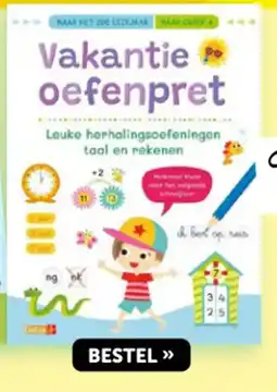 Boekenvoordeel Vakantie oefenpret aanbieding