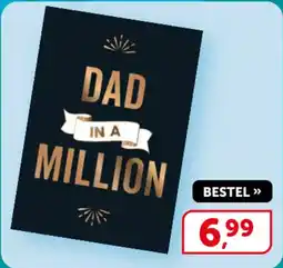 Boekenvoordeel Dad in a million aanbieding