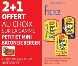 Auchan Petit et mini bâton de berger aanbieding