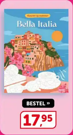 Boekenvoordeel Kleuren op nummer bella italia aanbieding