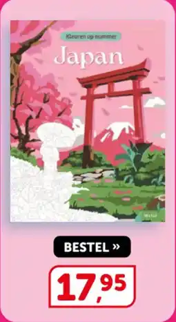 Boekenvoordeel Kleuren op nummer japan aanbieding