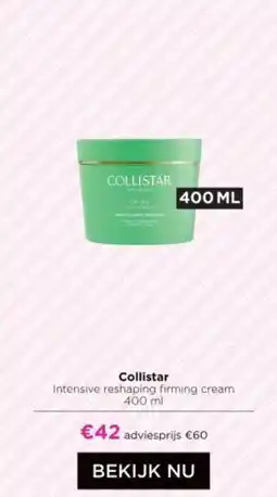 ICI PARIS XL Collistar Intensive reshaping firming cream aanbieding