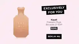 ICI PARIS XL Kayali Freedom Musk Bouquet 27 EDP aanbieding