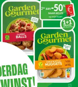 Intermarché Gourmet Vegan balletjes of nuggets aanbieding