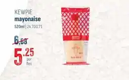 Horeca totaal Kewpie mayonaise aanbieding