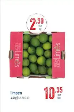 Horeca totaal Limoen aanbieding