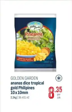 Horeca totaal Golden garden ananas dice tropical gold philipines aanbieding