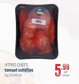 Horeca totaal Htpro chefs tomaat schijfjes aanbieding