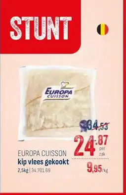 Horeca totaal Europa cuisson kip vlees gekookt aanbieding