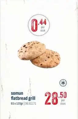 Horeca totaal Somun flatbread grill aanbieding