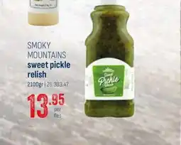 Horeca totaal Smoky mountains sweet pickle relish aanbieding