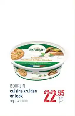 Horeca totaal Boursin cuisine kruiden en look aanbieding