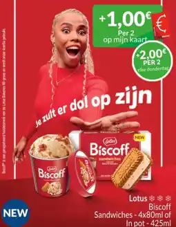 Intermarché Lotus Biscoff aanbieding