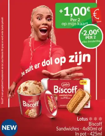 Intermarché Lotus Biscoff aanbieding