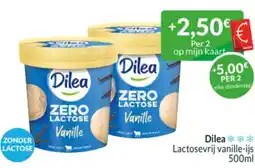 Intermarché Dilea Lactosevrij vanille-ijs aanbieding