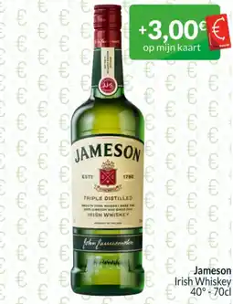 Intermarché Jameson Irish Whiskey 40° aanbieding