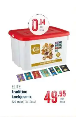 Horeca totaal Elite tradition koekjesmix aanbieding