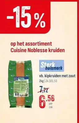 Horeca totaal Kipkruiden met zout aanbieding