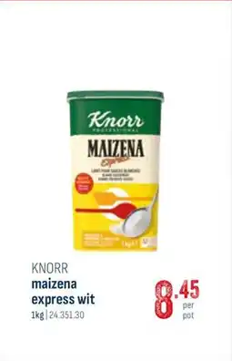 Horeca totaal Knorr maizena express wit aanbieding