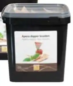 Horeca totaal Dv foods apero dipper driehoek met kruiden aanbieding