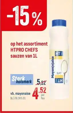 Horeca totaal Mayonaise aanbieding