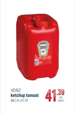 Horeca totaal Heinz ketchup tomaat aanbieding
