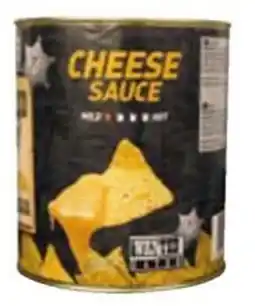 Horeca totaal Cheddar saus wanted cheddar cheese sauce dip aanbieding