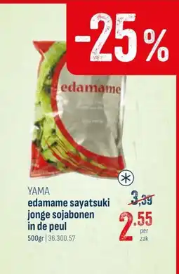 Horeca totaal YAMA edamame sayatsuki jonge sojabonen in de peul aanbieding